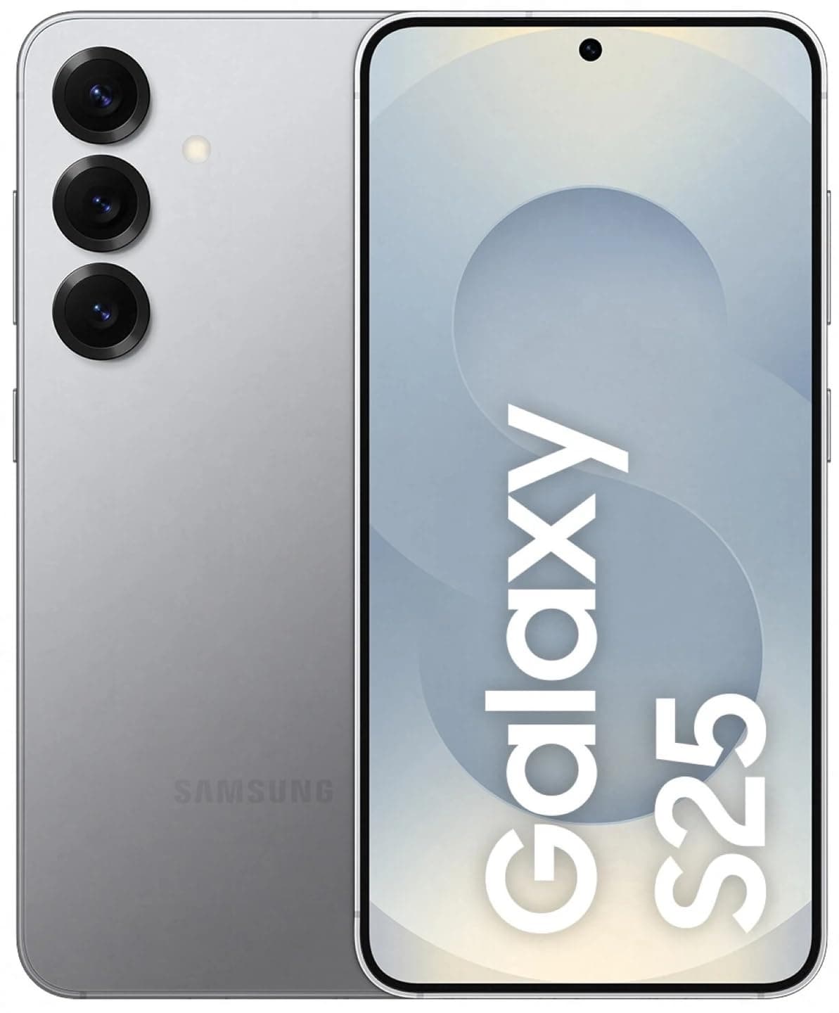 Samsung Galaxy S25 5G (Silver Shadow, 12GB RAM, 128GB Storage) | Snapdragon 8 Elite for Galaxy Processor | 50MP Triple Camera | 6.2-inch Dynamic AMOLED 2X Display | 4000mAh Battery | 5G Smartphone