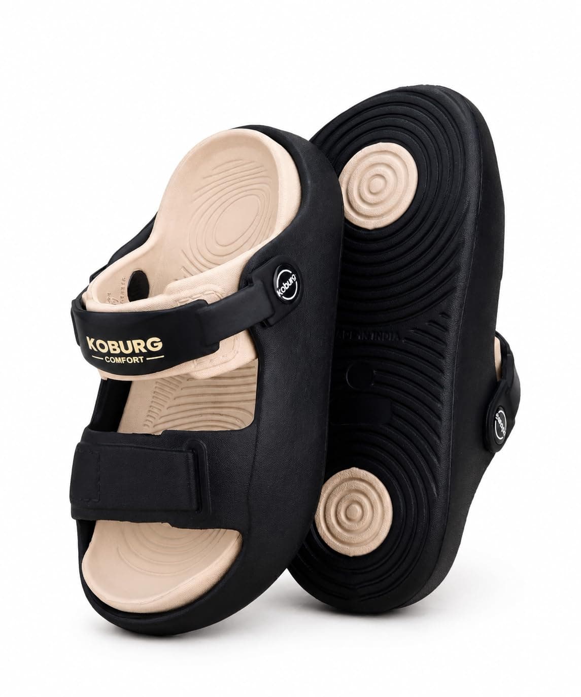 KOBURG Unisex Kids Sandals| Lightweight | EVA Upper & Sole | Flexible & Comfort KS-104