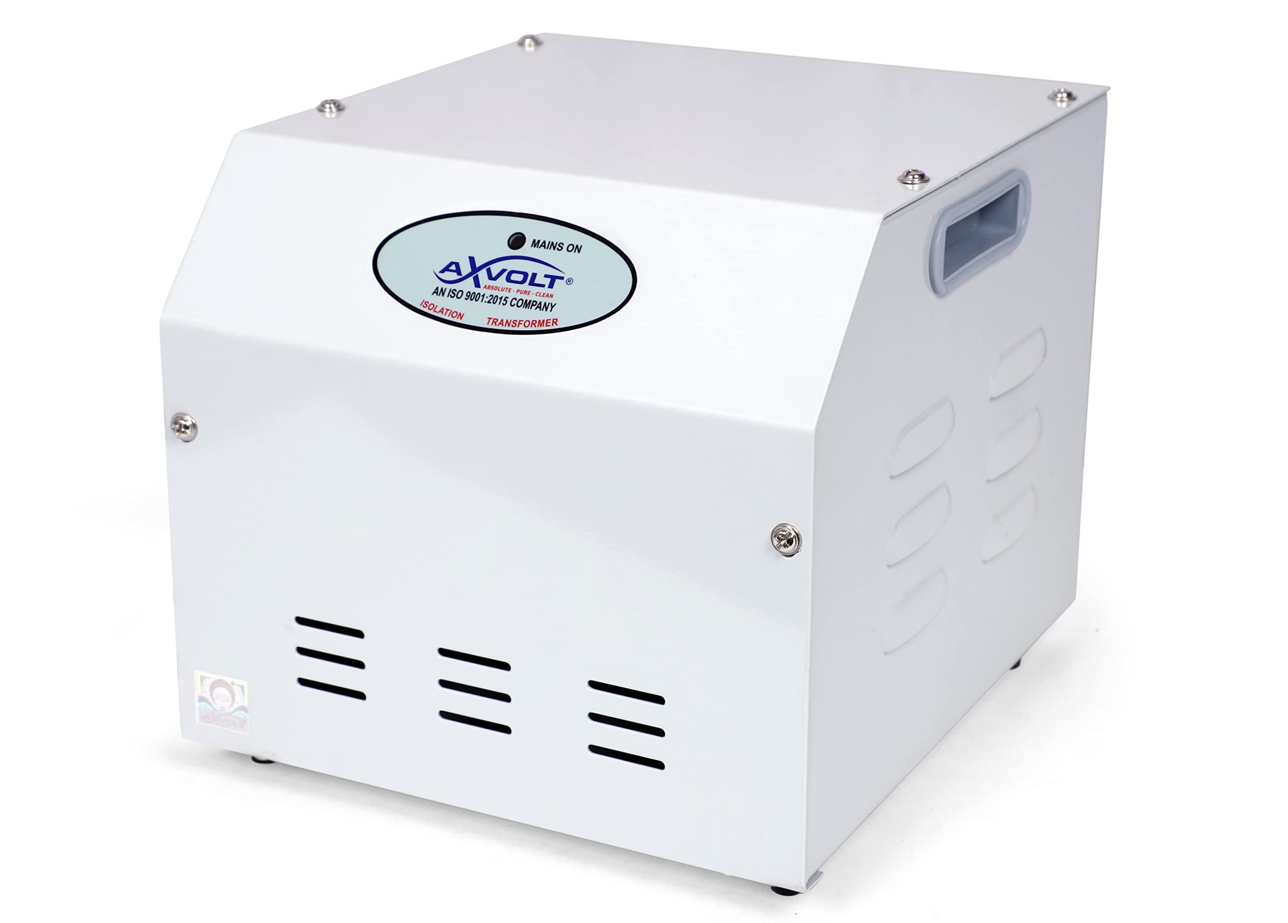 Axvolt Crysta 3000 Watt Copper Step Down Voltage Converter | 220V–240V to 110V–120V Heavy Duty Transformer | Use USA, Canada & Japan Appliances in India | 2 Universal Sockets | 2-Year Warranty