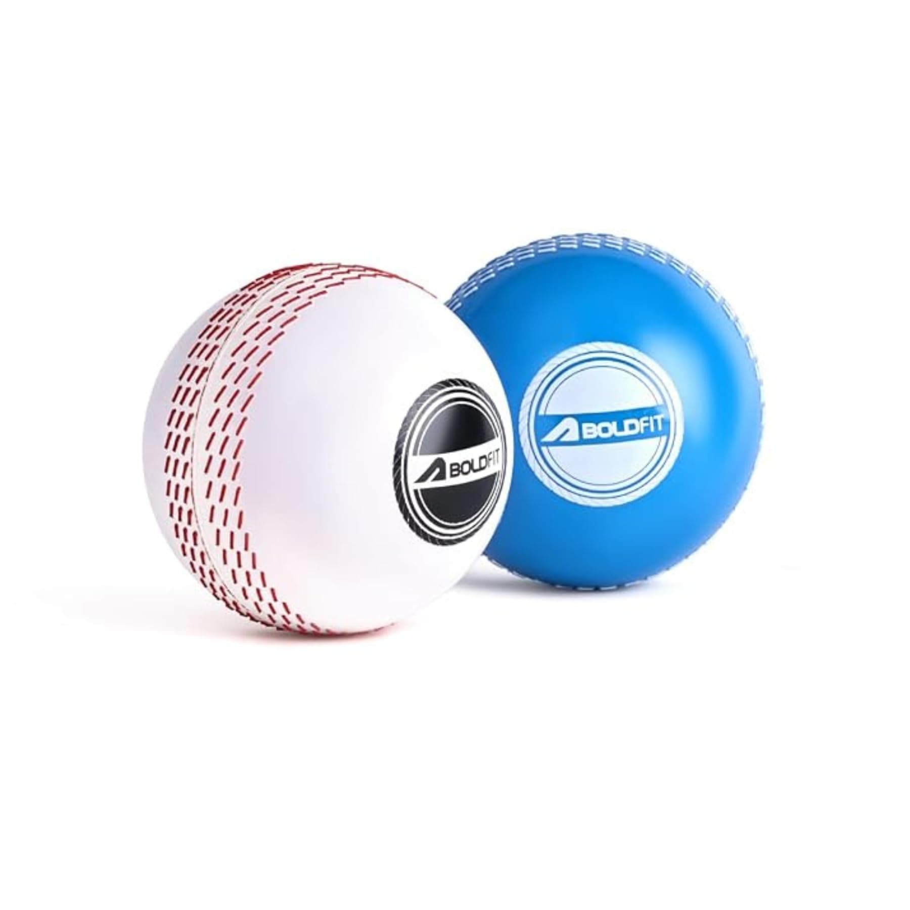 Boldfit WindBall Synthetic Cricket Practice Ball for Indoor & Outdoor Training - Soft PVC Material, Ideal for Kids and Adults, 125 GM- Multicolor (Pack of 2)