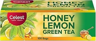 Celest Green Tea 100 Bags - Lemon & Honey | Green Tea