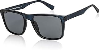 VINCENT CHASE EYEWEAR Vincent Chase By Lenskart | Full Rim Square | Polarized and 100% UV Protected | Men & Women | Large | VC S12934
