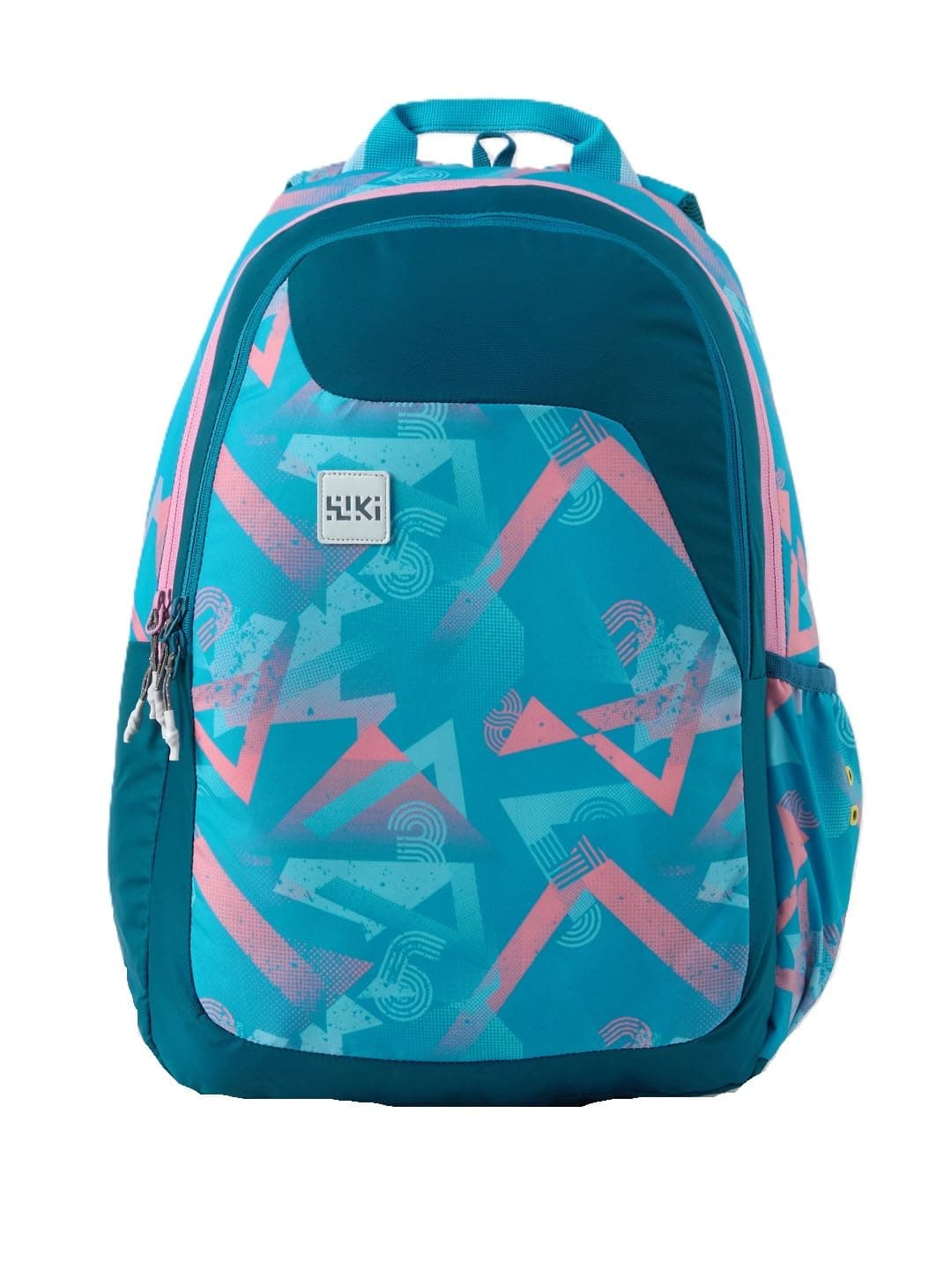 Wildcraft Wiki 1 30L Laptop Backpack for Men & Women | Fits 15.6 inch Laptop | Padded Shoulder Straps, Multi Compartments, Anti-Theft Zippers | School & College Bag | Future Design Blue