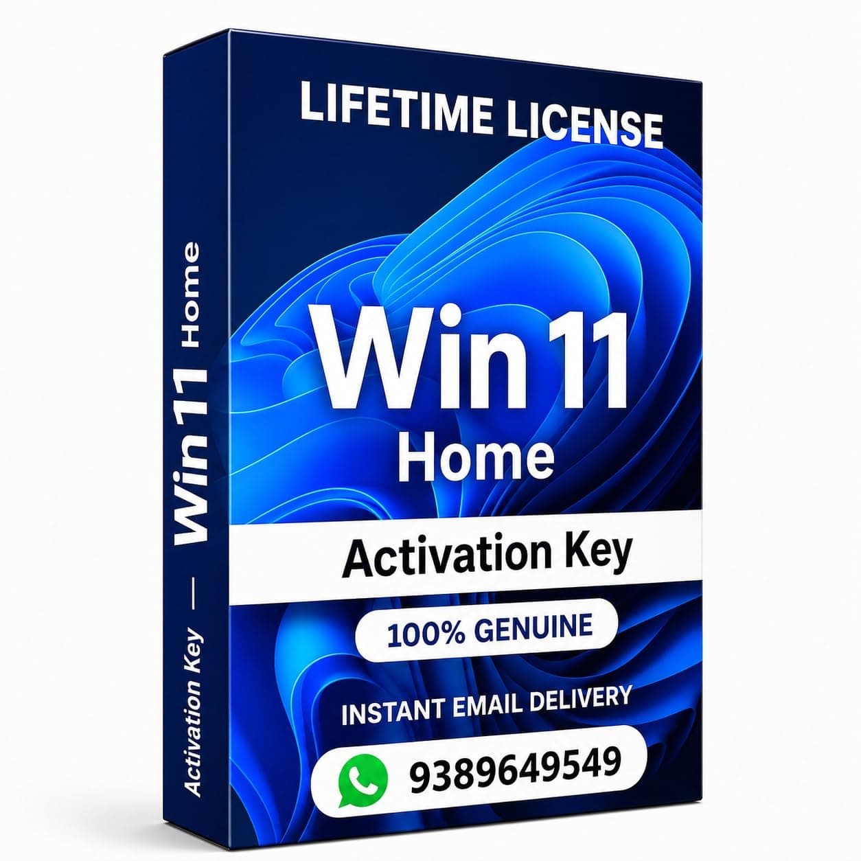 Win 11 Home Product Key | Genuine Lifetime License | Instant Digital Delivery | 1 PC Activation | Fast & Secure Installation | 32/64 Bit