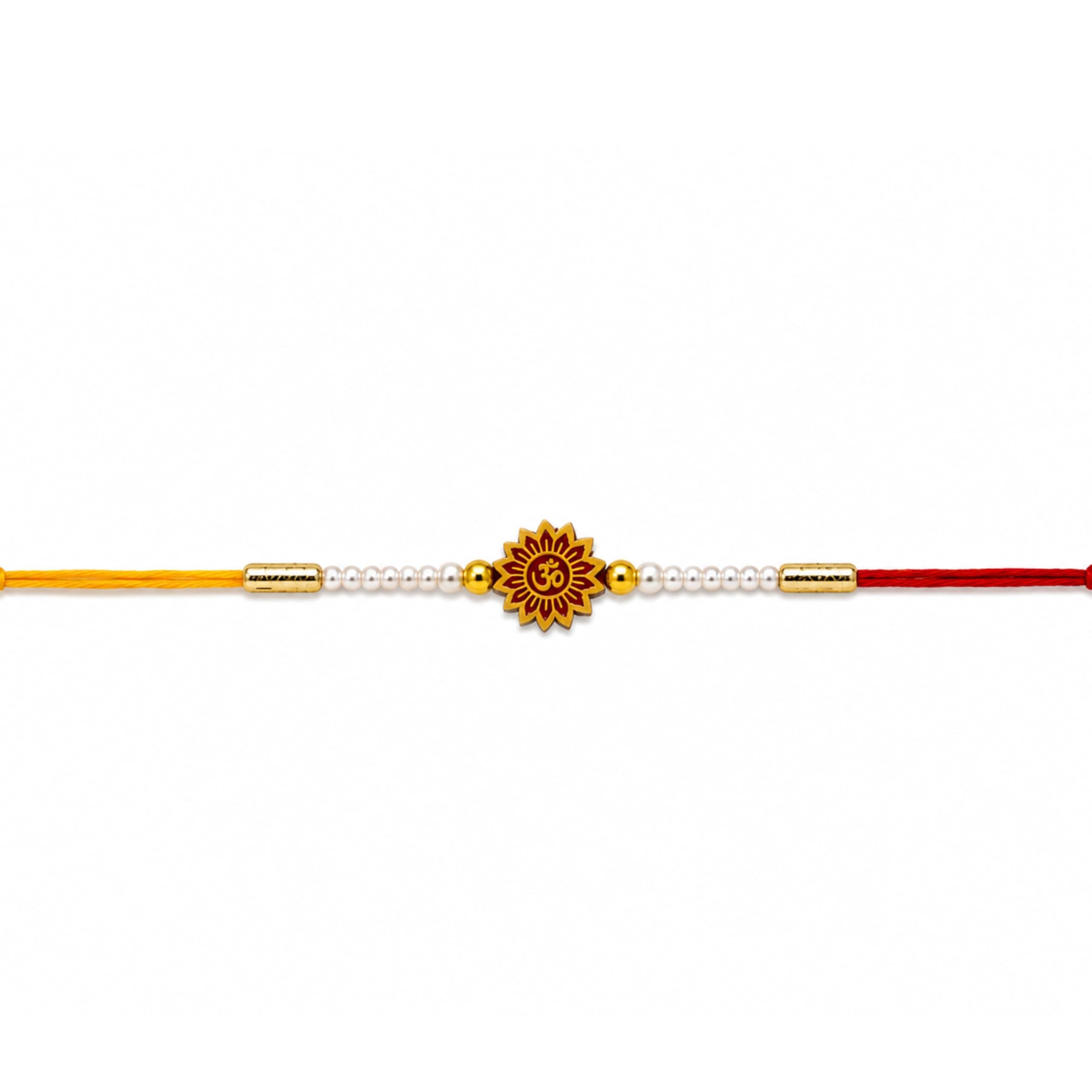 Shreeji Creations Om Design Rakhi