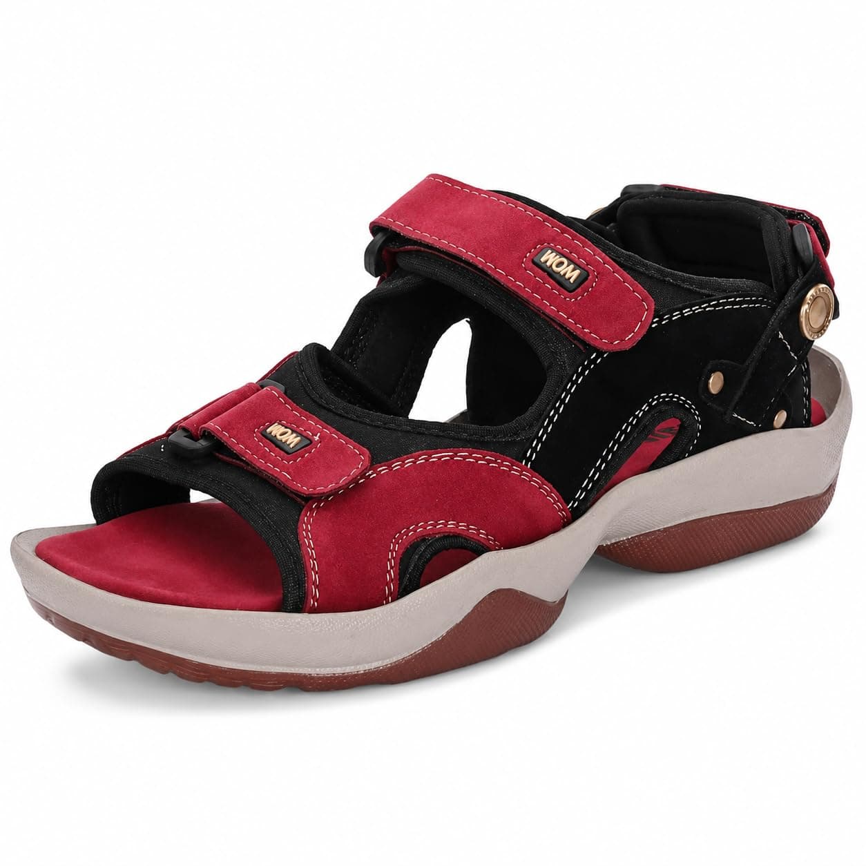 Centrino Sandal for Men | Grip Insole for Stability | Modern Look with Adjustable Straps | Comfortable Footwear for Hiking and Versatile Outdoor Use