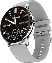 Fire-Boltt Phoenix Pro Round Smart Watch 1.39″ HD Display with Bluetooth Calling, AI Voice Assistant, SpO2 & Heart Rate Monitor, 120+ Sports Modes, IP67 Waterproof Smartwatch for Men & Women - Grey