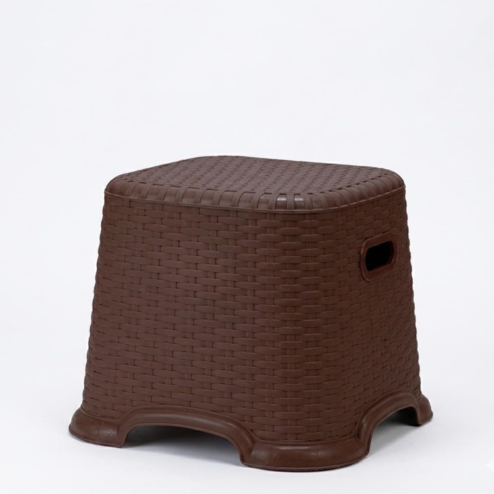LuxuryBase Stool for Kitchen Bathroom,10.62 inch (Brown)