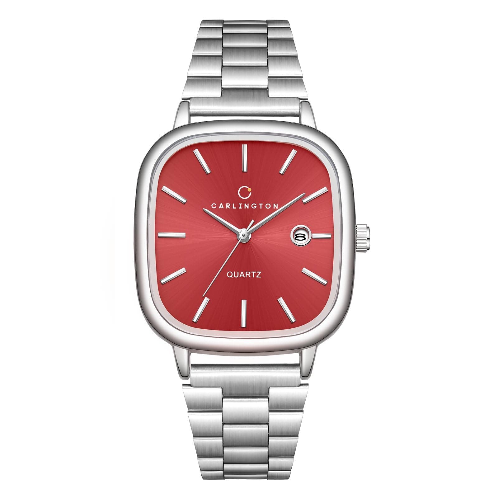Carlington Classic Series Analog Men Wrist Watches with Stainless Steel Strap & Date Display | Premium Fashion Watches for Gents | CT - 5010