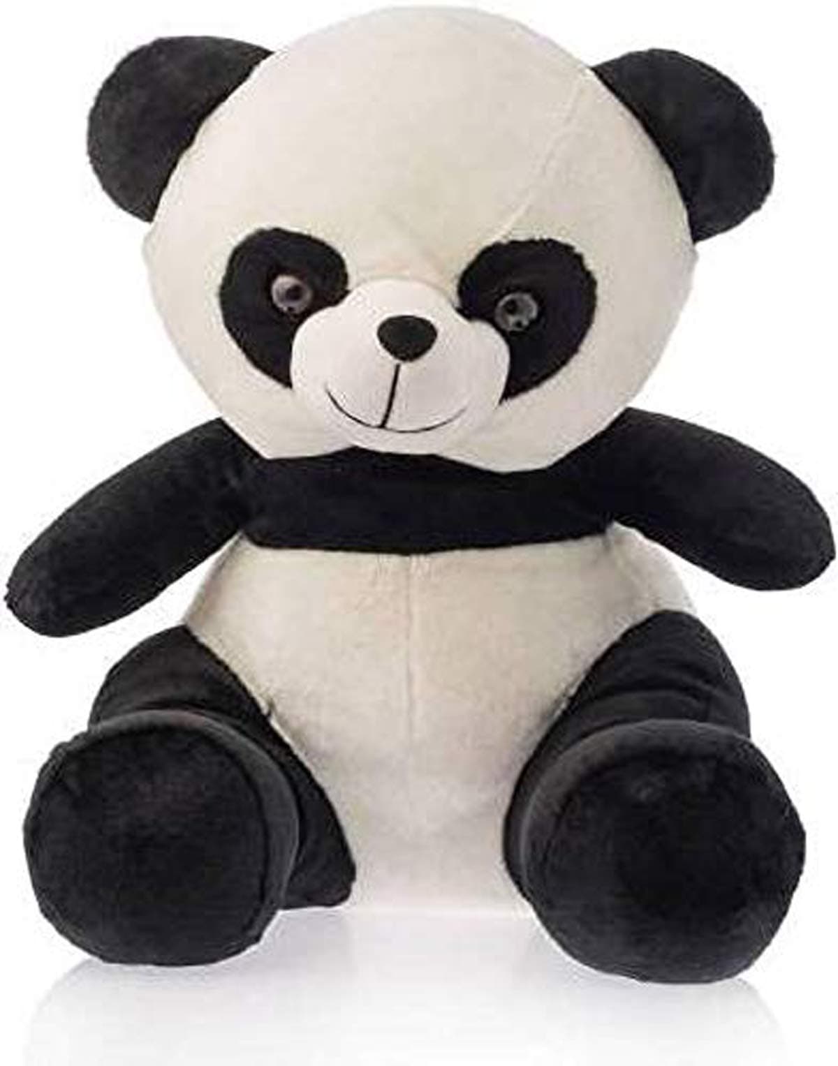 Hug N Feel 2 Feet White & Black Panda Giant Teddy Bear Soft Plush Cuddly Stuffed Animal Toy for Kids, Birthdays, Anniversaries, Valentine's Day, Special Occasions