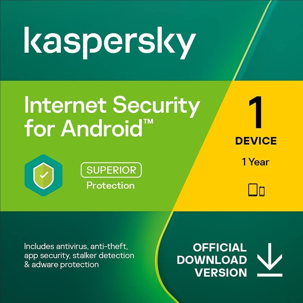 Kaspersky | Internet Security for Android | 1 Device | Email Delivery