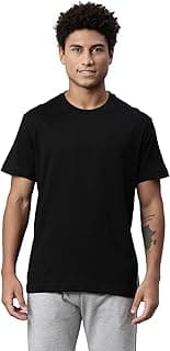 Levi's 025 Men's Premium Soft Cotton Solid T-Shirt - Round Neck, Short Sleeves with Side Branding (Pack of 1)