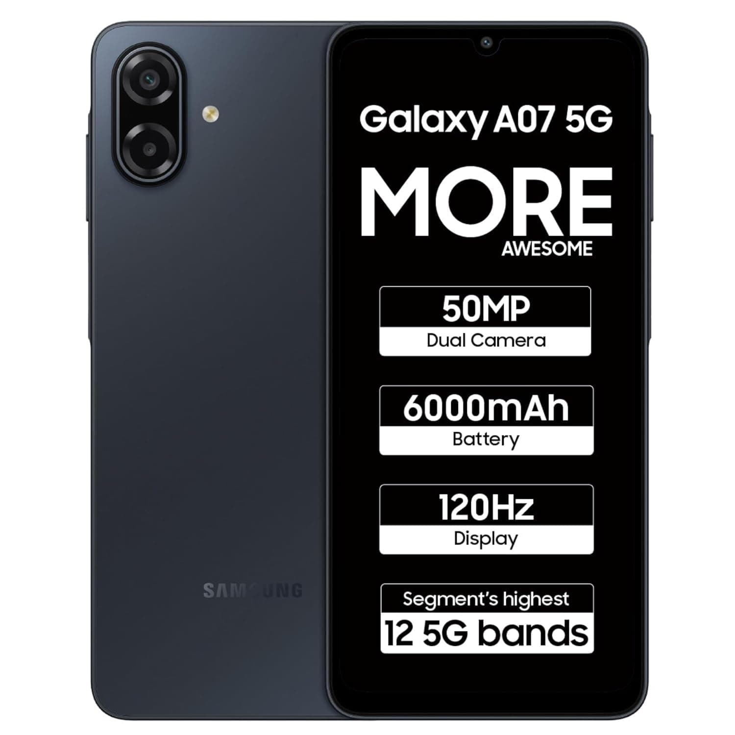 Samsung Galaxy A07 5G (Black, 4GB RAM, 128GB Storage)_Other Offers