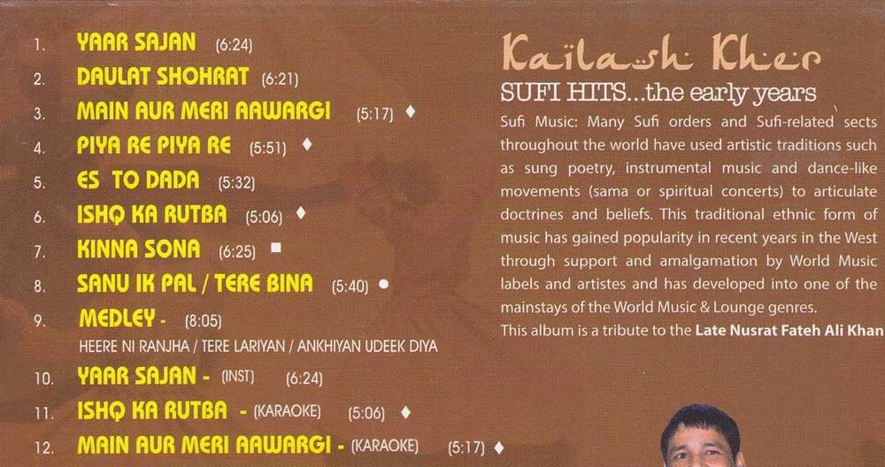 Kailash Kher Sufi Hits