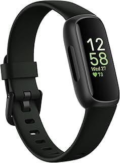 Fitbit Inspire 3 Health & Fitness Tracker (Midnight Zen/Black) with 6-Month Premium Membership