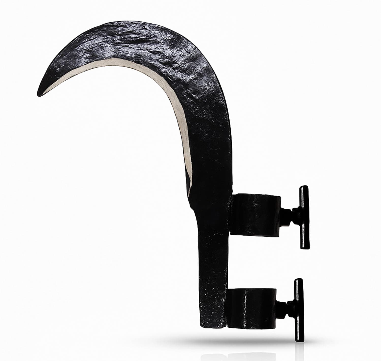 PANCA Heavy Duty Agricultural Hand Tool for Harvesting, Farming & Gardening | Tempered Steel Coconut Plucker & Grass Sickle Cutter Head | Tree Branch Cutting, Crop Harvesting & Garden Maintenance