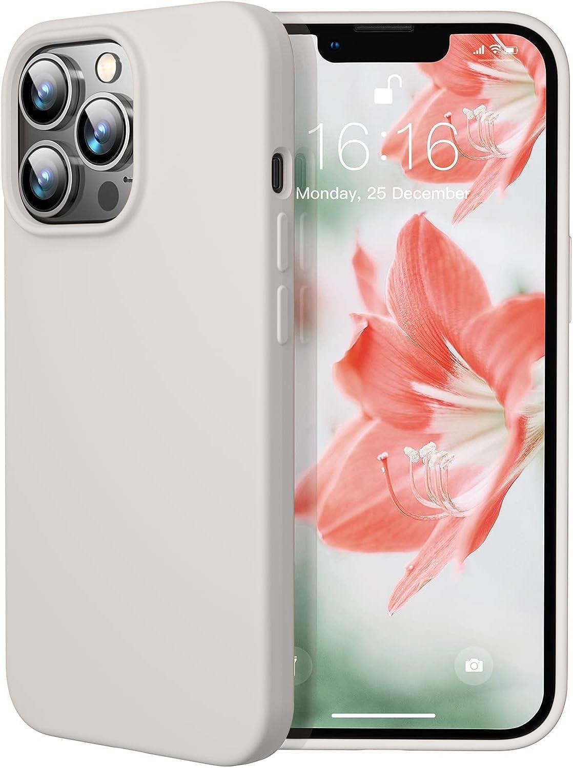 DIZORO Microfiber Candy Case Compatible for iPhone 13 Pro Max
