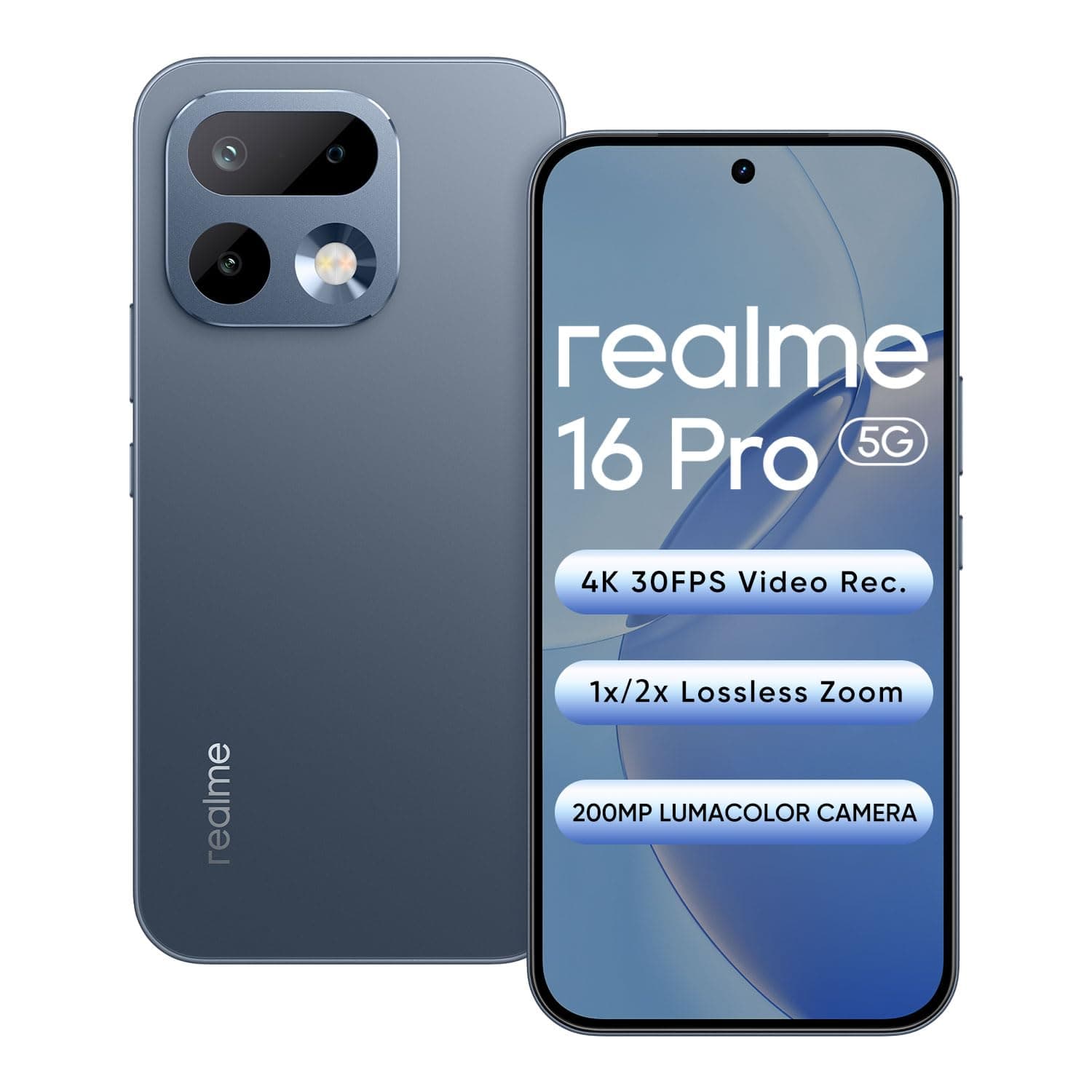 realme 16 Pro 5G Smartphone 8+256GB Grey