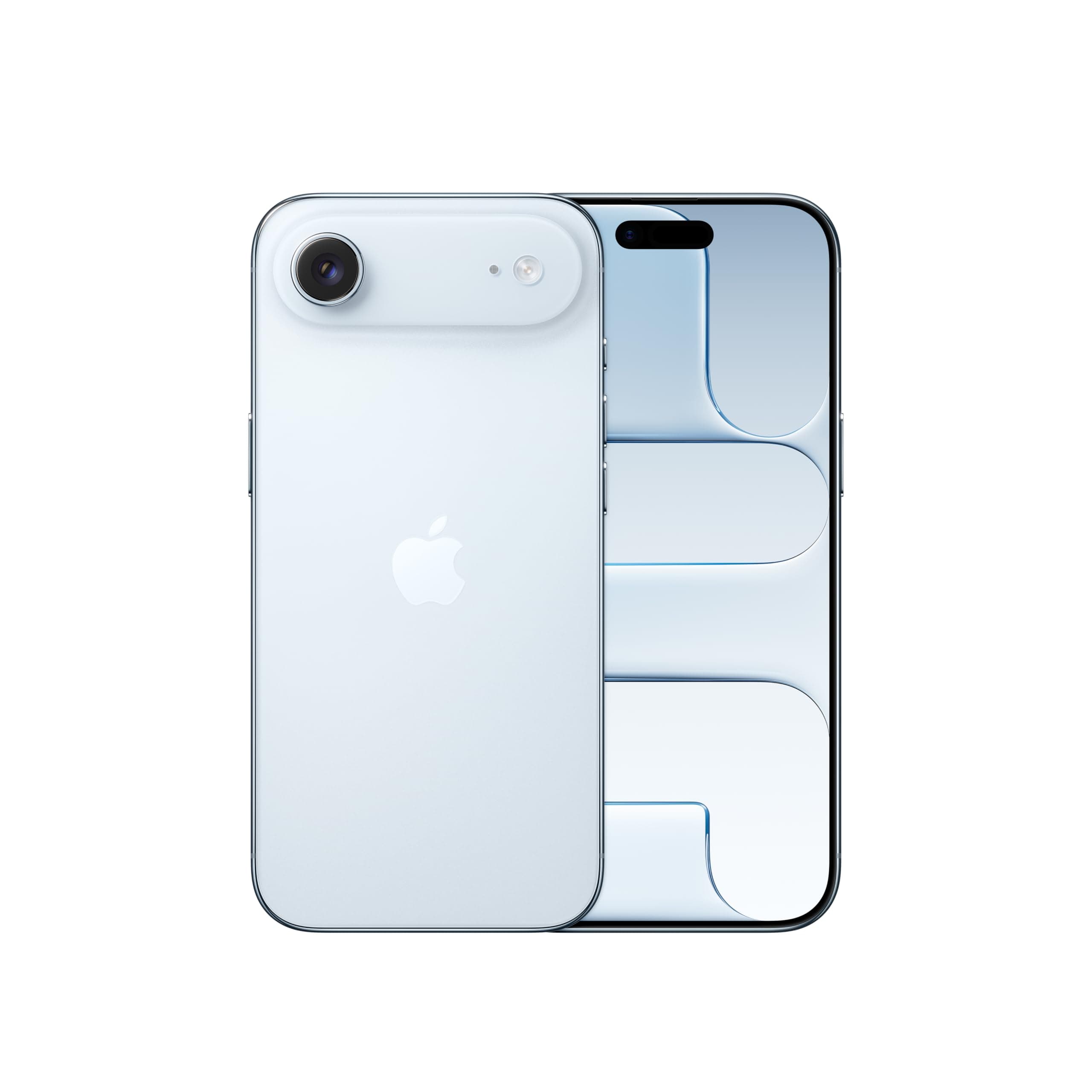 Apple iPhone Air 1 TB: Thinnest iPhone Ever, 16.63 cm (6.5″) Display with Promotion up to 120Hz, Powerful A19 Pro Chip, Center Stage Front Camera, All-Day Battery Life; Sky Blue