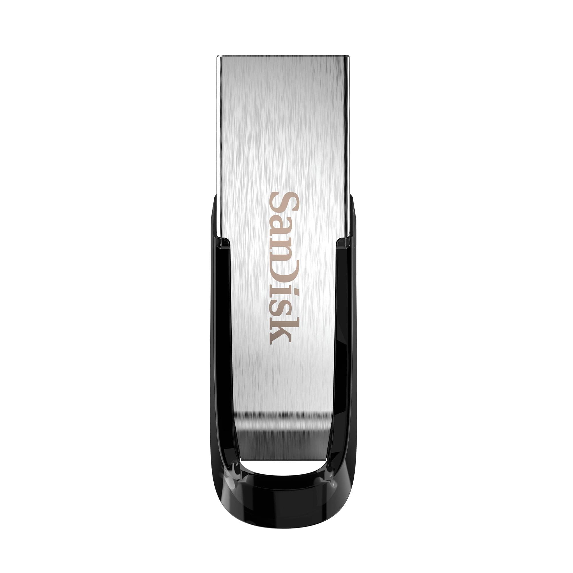 SANDISK Ultra Flair 64GB, USB 3.0, Flash Drive, Upto 150MB/s R, Pendrive, Metal, 5Y Warranty (SDCZ73-064G-I35)