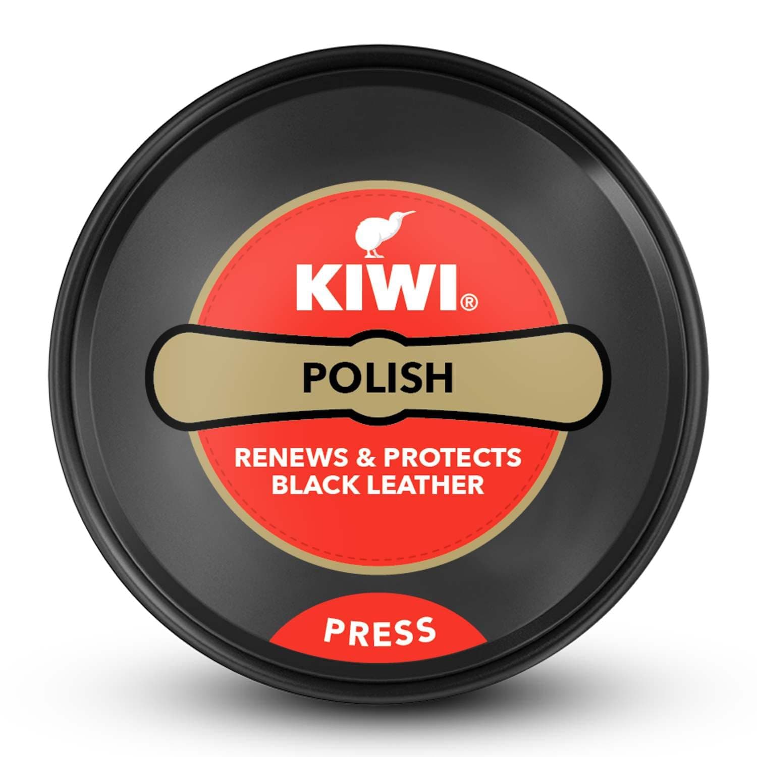Kiwi Wax Shoe Polish | Renews and Protects Leather | For Black Leather (40 gm)