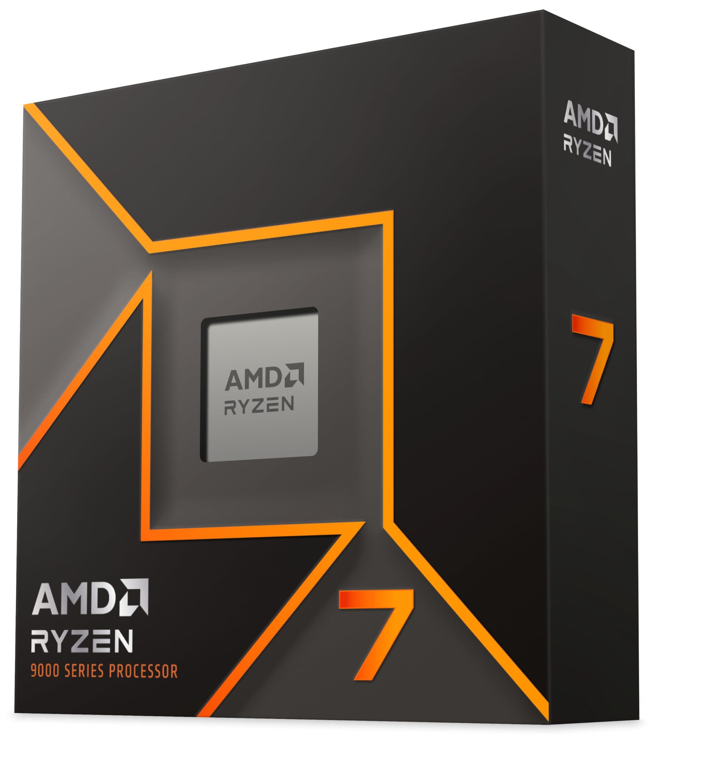 AMD Ryzen 7 9700X Desktop Processor with Integrated Radeon Graphics, 8 cores 16 Threads 32 MB Cache Base Clock 3.8 GHz Up to 5.5 GHz AM5 Socket System Memory DDR5,65W TDP - 100-100001404WOF