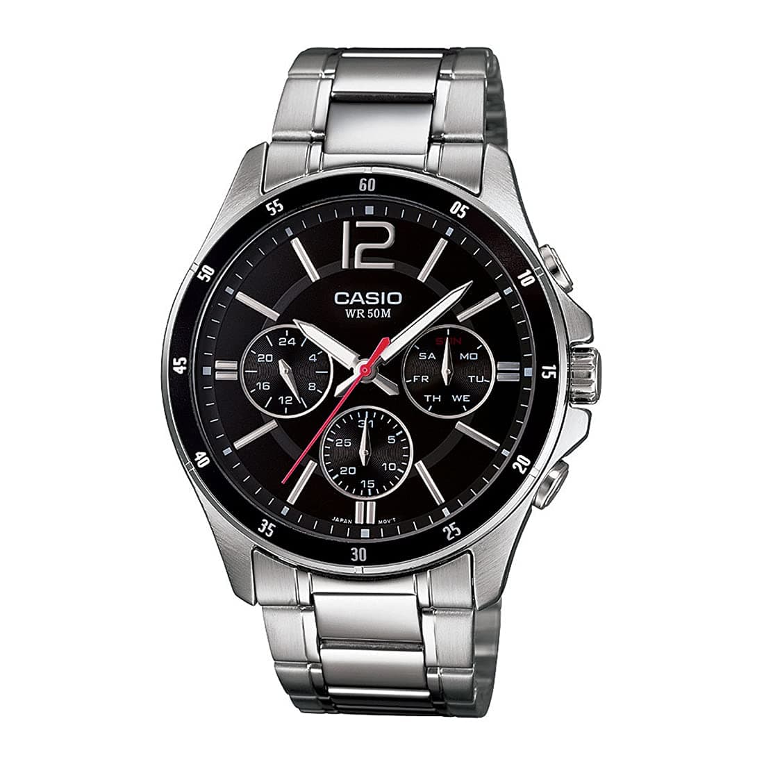 Casio Analog Black Dial Men's Watch - MTP-1374D-1AVDF (A832)