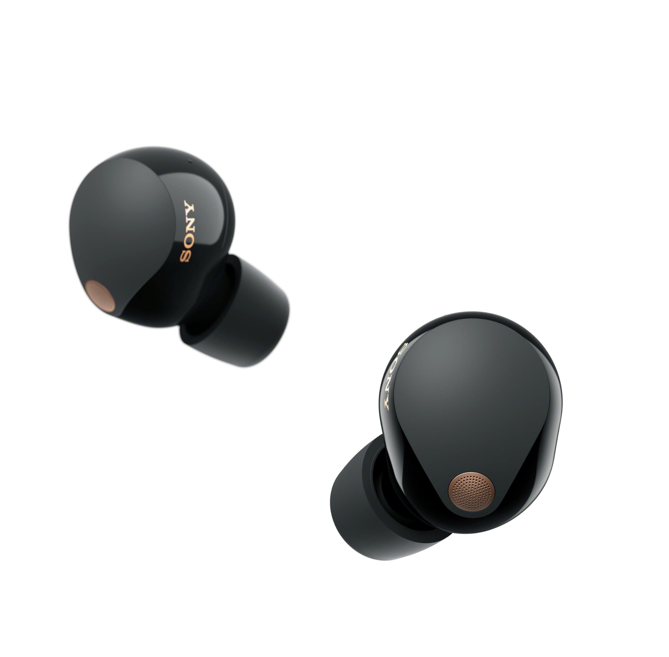 Sony WF-1000XM5 Best Active Noise Cancelling Wireless Bluetooth Earbuds with Mic, TWS, Up to 24 Hours Battery Life - Black