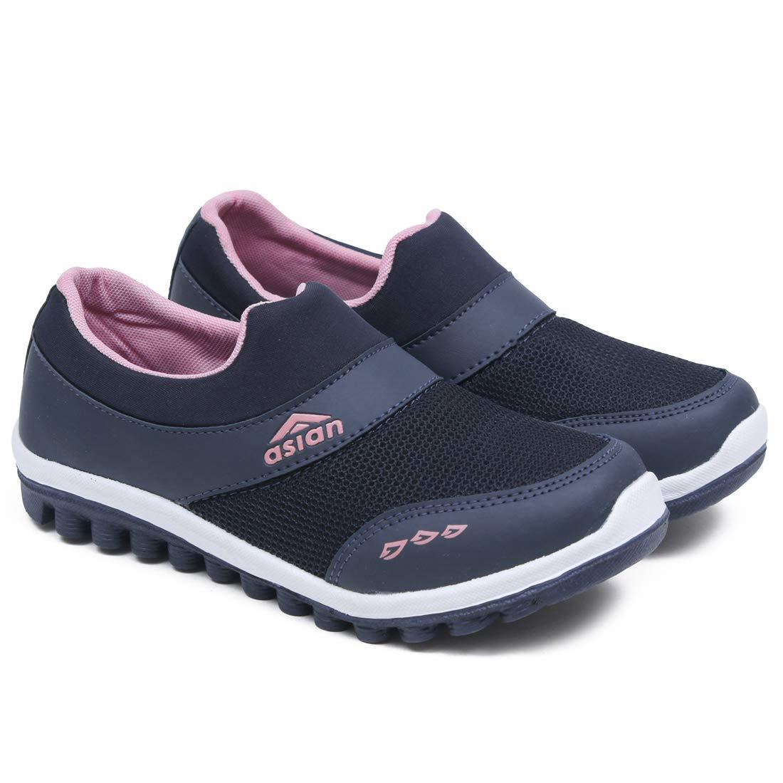 ASIAN Running Shoes for Women I Sport Shoes for Girl's with Eva Sole for Extra Jump I Shoes for Women (1Blue, Numeric_8),UK 8