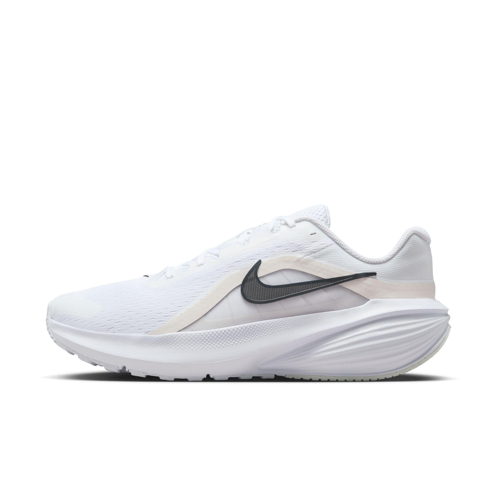 Nike Men Downshifter 14 White/Black-Platinum Tint-Anthracite Running Shoes 6 UK