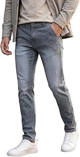 Urbano Fashion Men Mid Rise Slim Fit Washed Jeans Stretchable