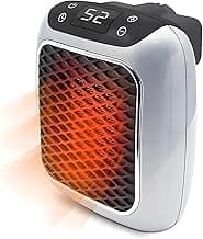 Wall-Mounted Electric Convector Heater 800W – Silent Infrared Fan Stove for Bathroom, Bedroom & Greenhouse | Energy-Saving Small Indoor Room Heater