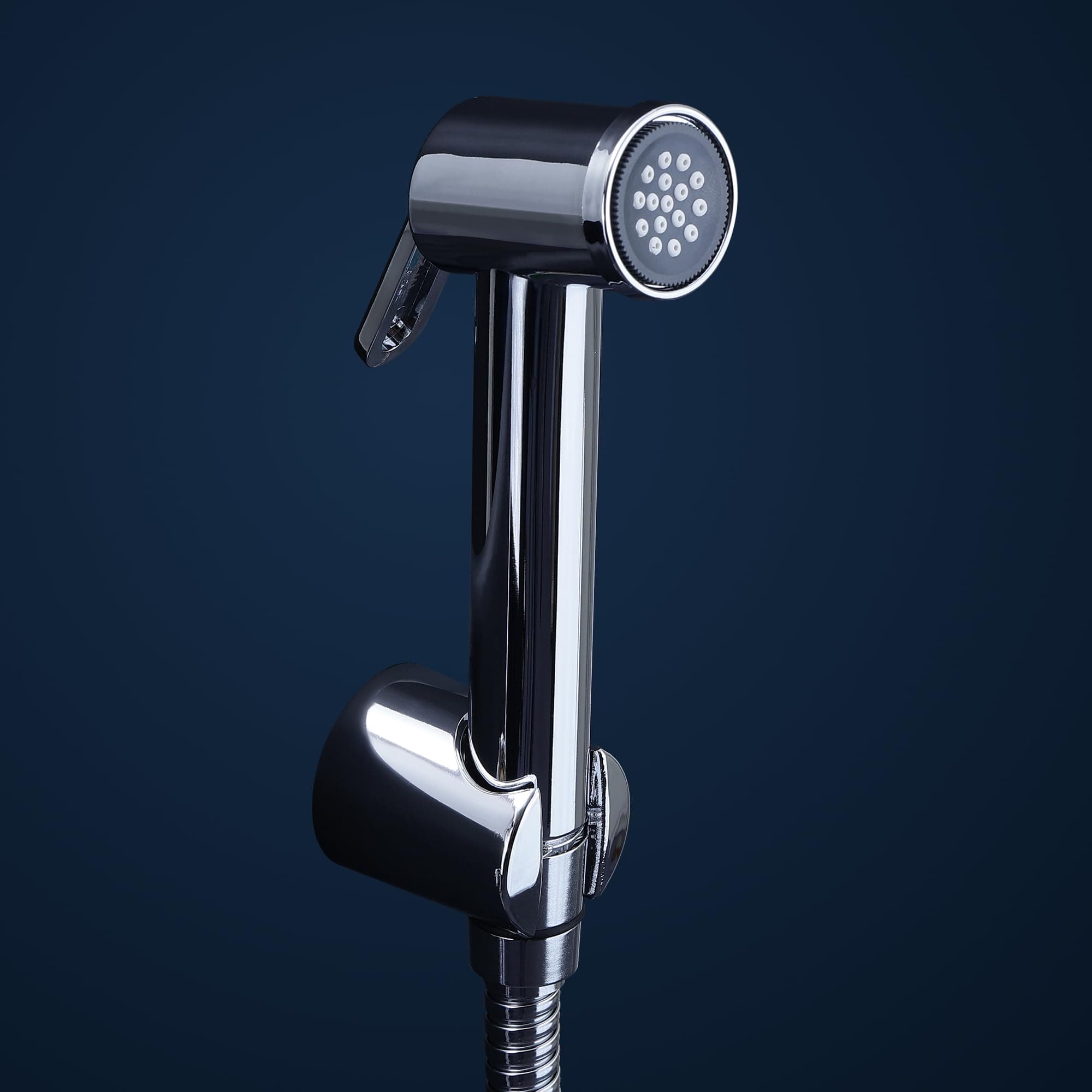 Hindware Italian Collection Health Faucet for Bathroom | Made of ABS | Comes with 1.2-Meter Stainless Steel Tube | Element | 1-Year Manufacturer Warranty