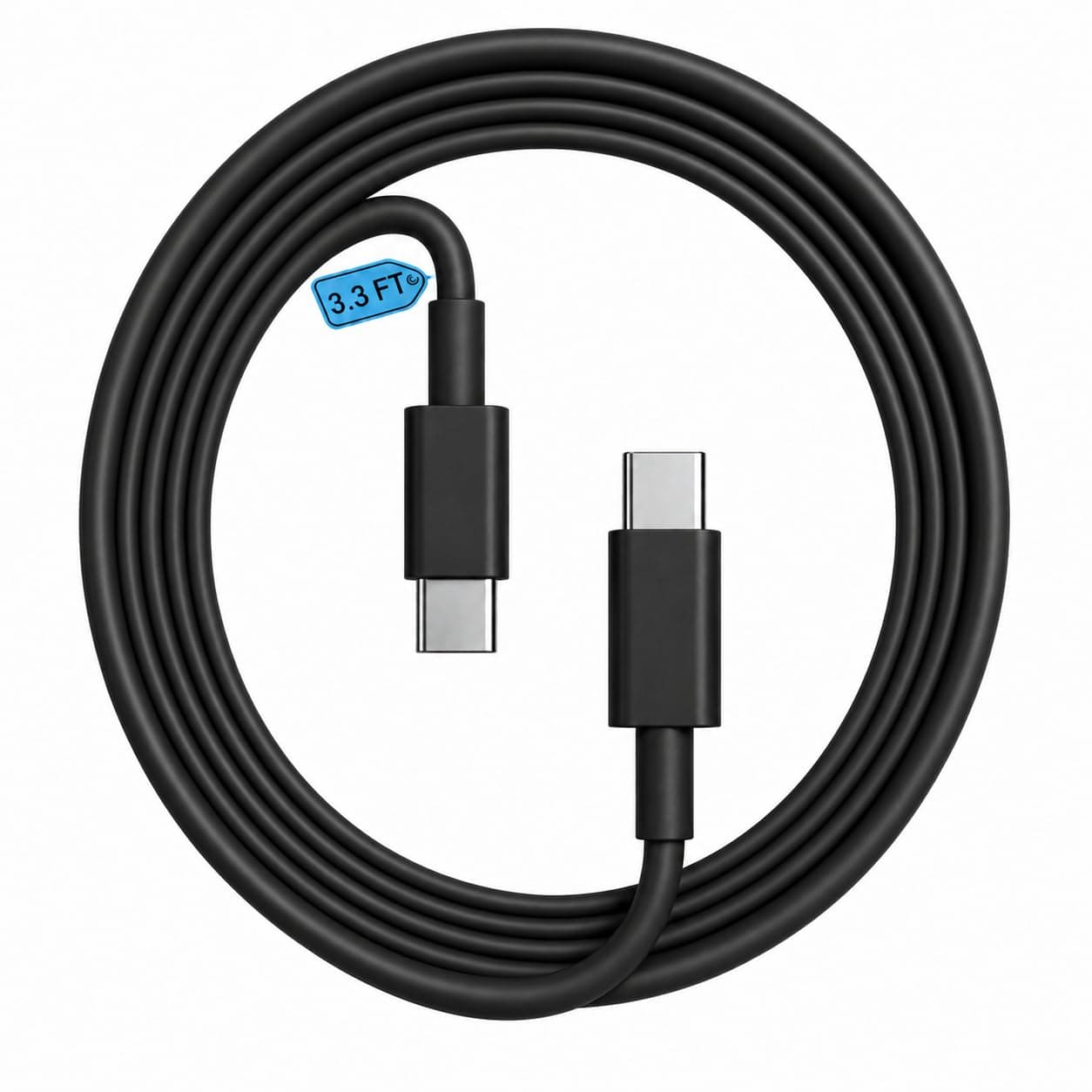 45W Type C To Type C,Mobile Data Charging Cable For Samsung Galaxy Superfast Power Cable A54/ A15/ A14/ A34/ A23/ F54/ F34/ F23/ F14/ M14/ M34/M33/S21 Fe/S22/S23/S23 Fe 5G/S24, Black