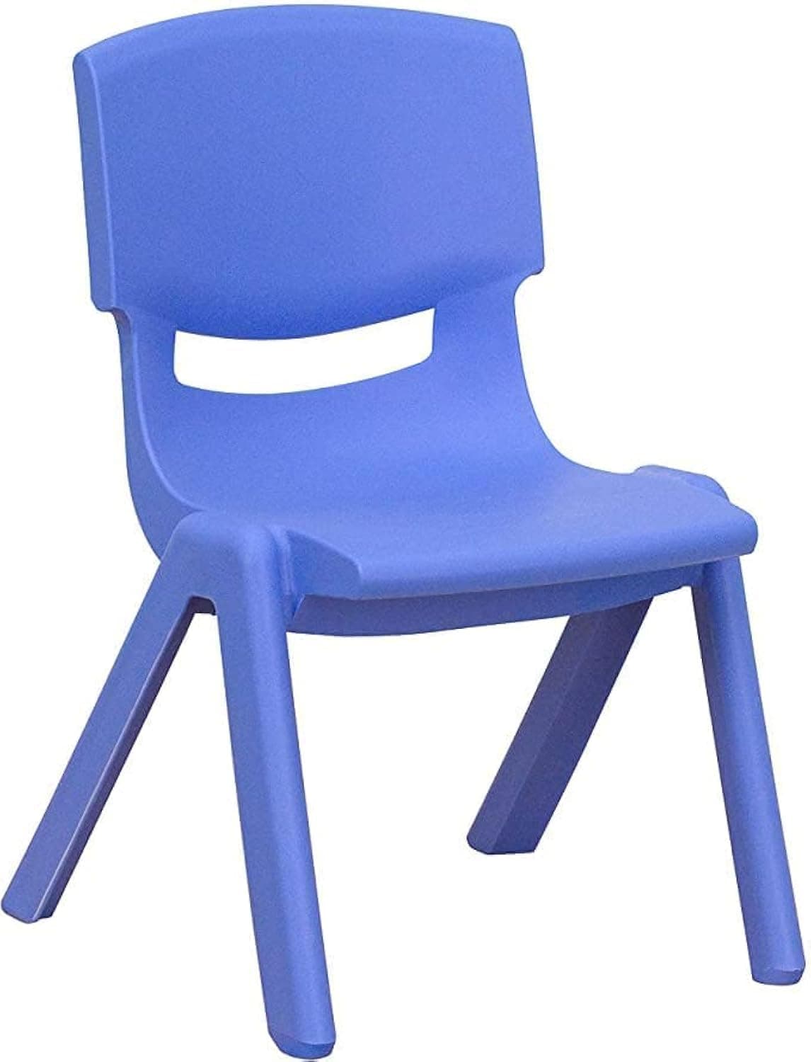SIGNATRON Plastic Strong and Durable Kids Chair for Studying Dining Home Virgin Material Kids Chairs with Backrest for 2 to 5 Years | Sustain Upto 100 KG (Blue)