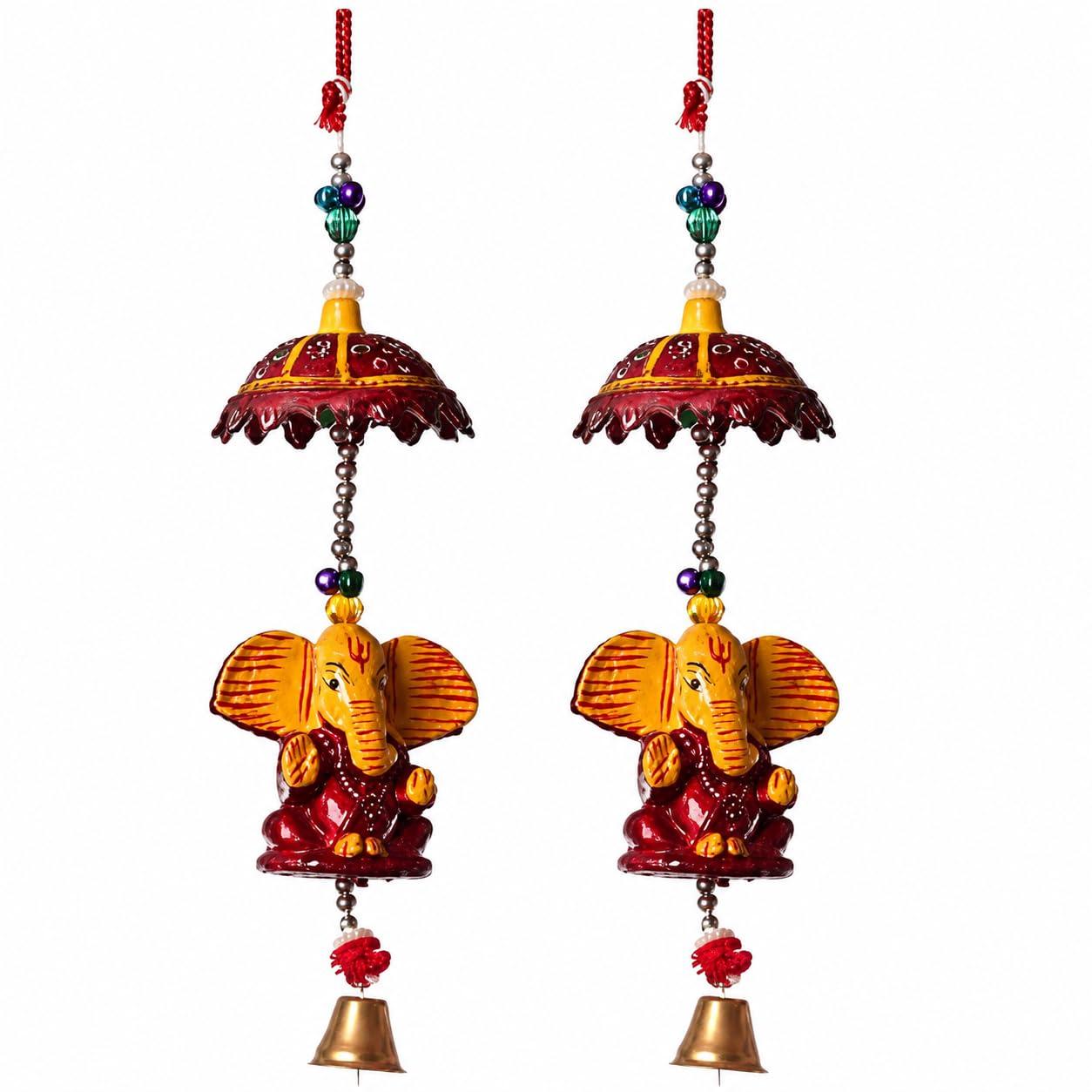 DreamKraft Decorative Ganesha Door Hangings Wall Art, Pack of 2