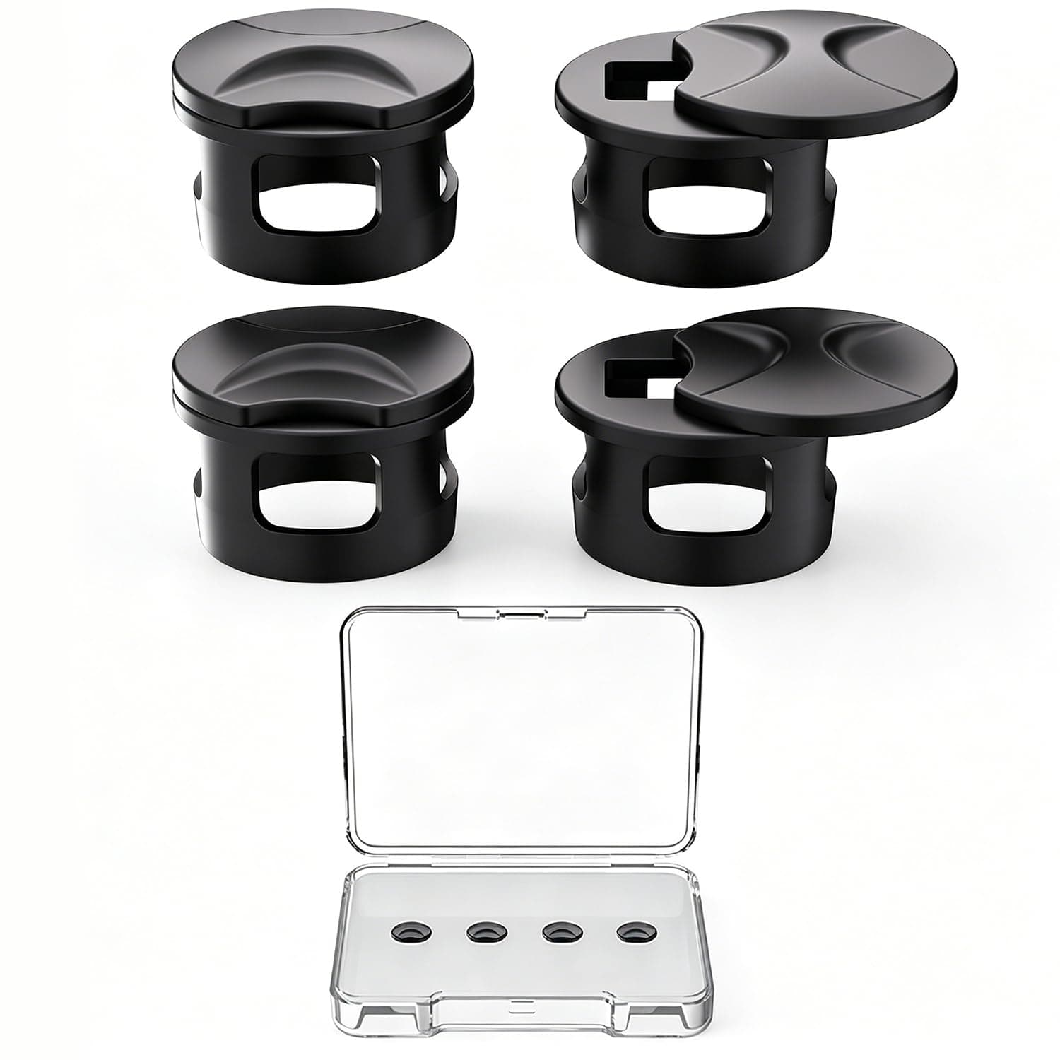 ZORBES 4-Pack LED Blockers for Meta Wayfarer Skyler Headliner Gen2 Meta