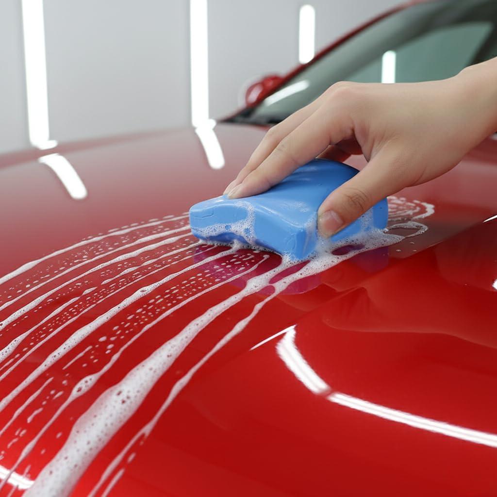 YOURKARTS.COM Car Detailing Clay Bar Set – 2 x 100g Cleaner for Car and Truck | Removes Tar Bugs Paint Contaminants | Auto Detailing Must-Have car Accessories