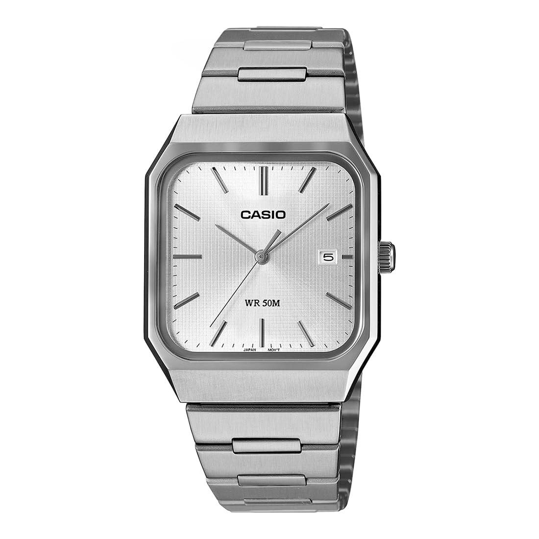 Casio Men MTP-B185D-7AVDF Analog Silver Dial Men (A2468)