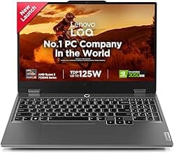 Lenovo LOQ, AMD Ryzen 5 7235HS, RTX 3050-6GB, 12GB RAM, 512GB SSD, FHD, 15.6"/39.6cm, 144Hz, Windows 11, Office Home 2024, Grey, 2.4Kg, 3 Mon. Game Pass, 83JC00EEIN, Gaming Laptop