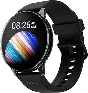 Noise Vortex Plus 1.46 AMOLED Display, AoD, BT Calling, Sleek Metal Finish, 7 Days Battery Life, All New OS with 100+ Watch Faces & Health Suite (Jet Black)