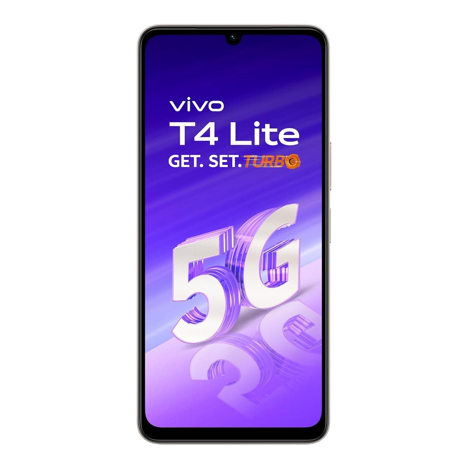 vivo T4 Lite 5G Charger in The Box (Titanium Gold, 64 GB) (4 GB RAM)