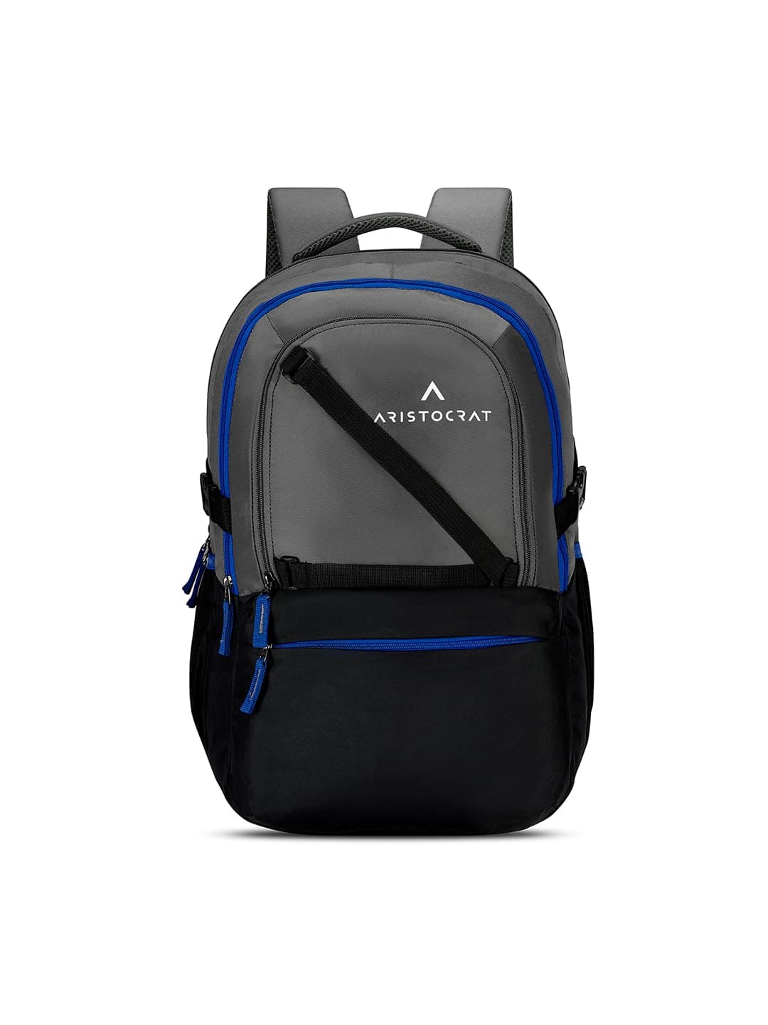 Aristocrat Hype 33L Laptop Backpack (Upto 17"), 2 Compartments, Grey