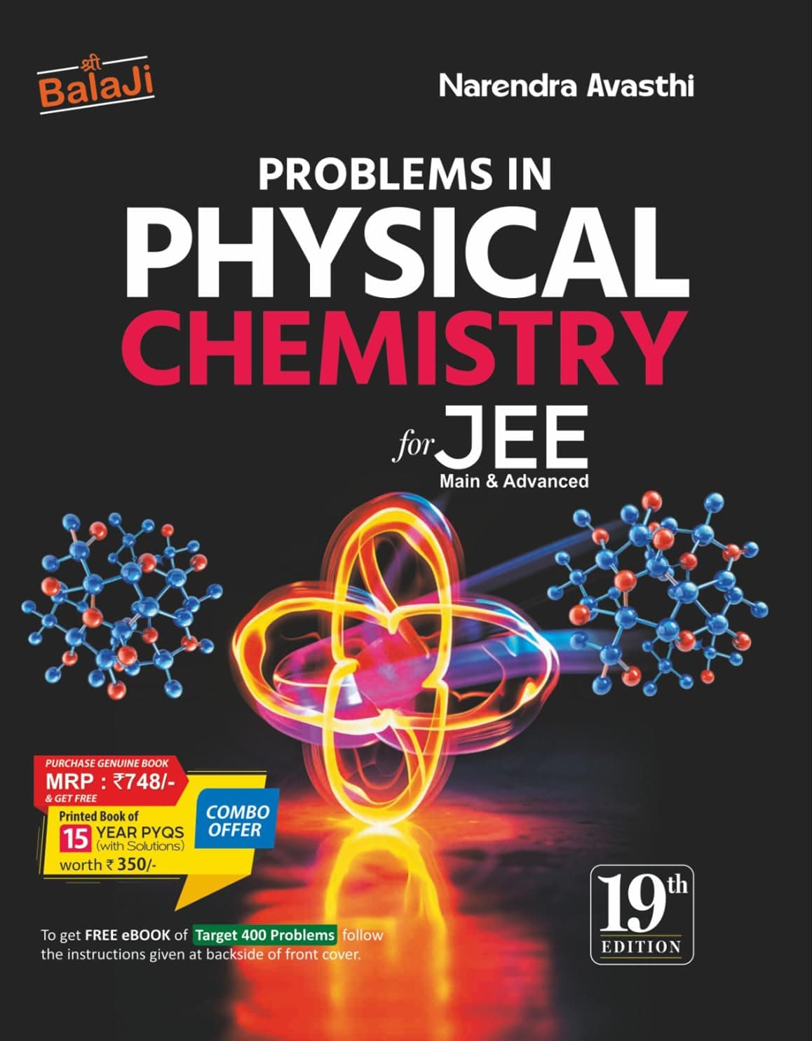 Balaji Problems in Physical Chemistry for JEE (Main & Advanced) - 19th Edition, 2026