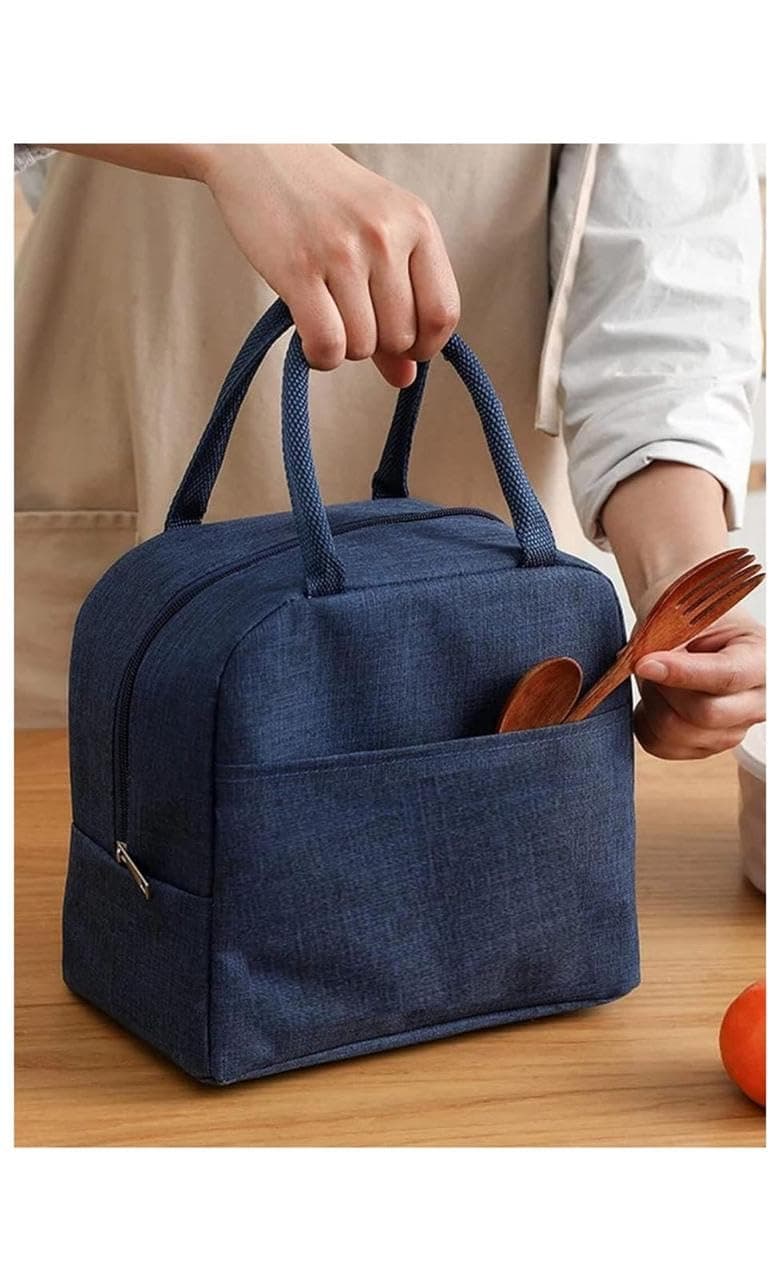 EUFLORIA Insulated Travel Lunch/Tiffin/Storage Bag for Women and Men Office, Collage and School (Multicolor P1A1)