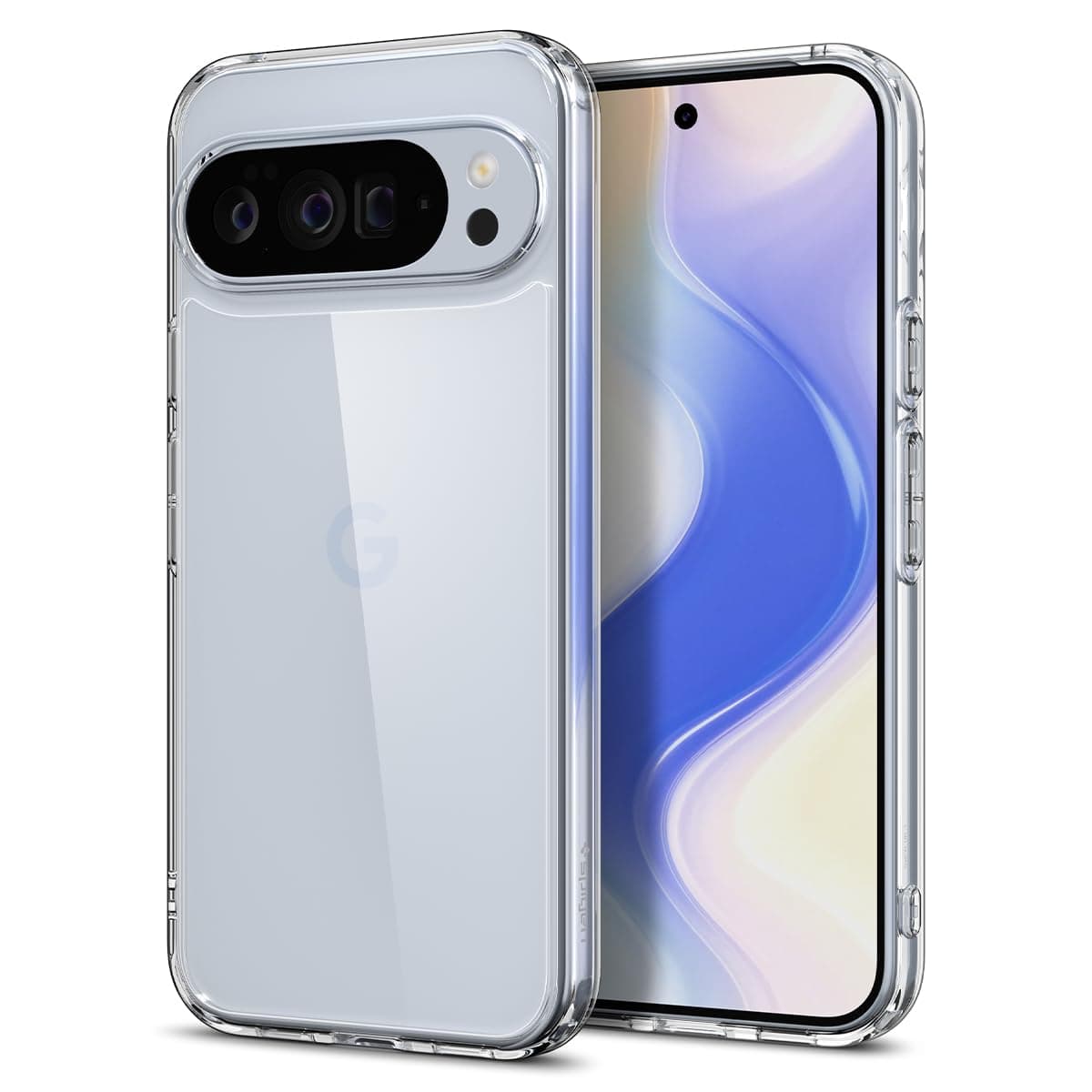 Spigen Ultra Hybrid for Google Pixel 10 Pro Case, Pixel 10 Back Cover (2025) - TPU+Poly Carbonate|Crystal Clear
