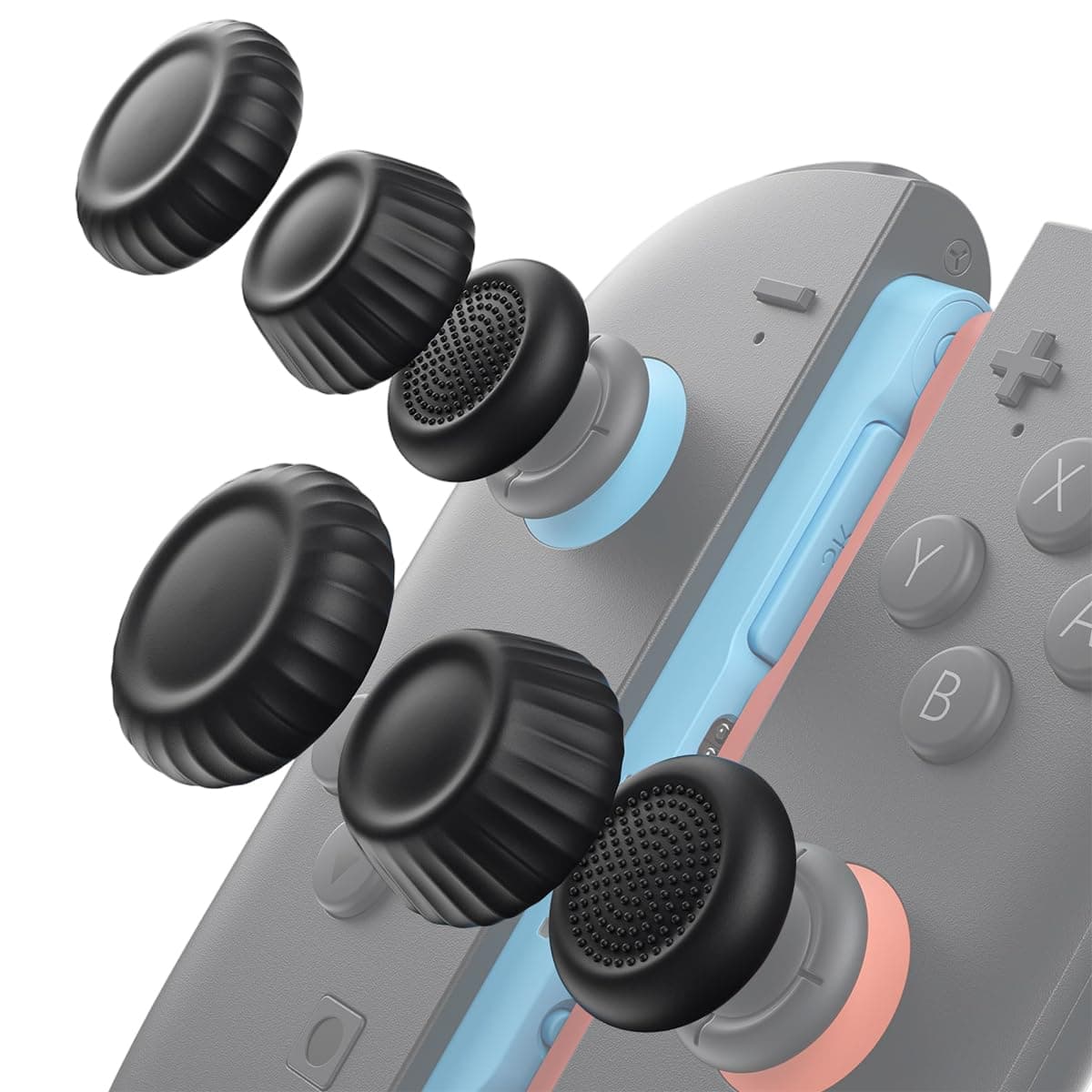 ZORBES Switch 2 Thumb Grips, Silicone Comfortable Joystick Caps