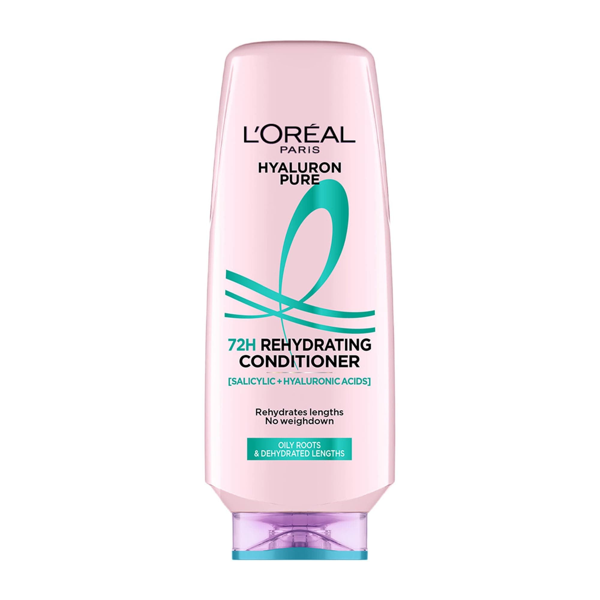 L'Oreal Paris Hyaluron Pure 72H Rehydrating Conditioner - Unscented, 175ml