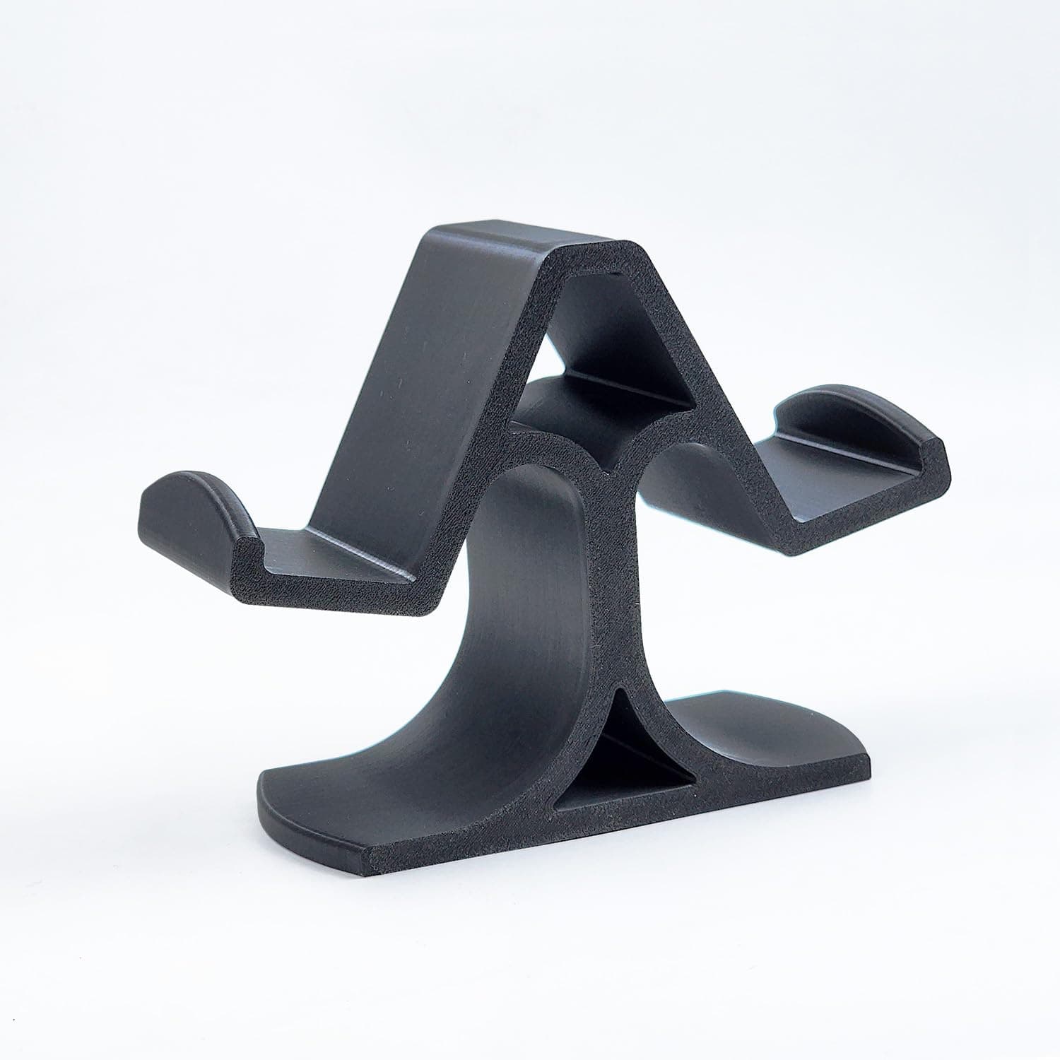 CUBIX3D Dual Controller Stand Holder for PS5, PS4 & Xbox Controllers | Universal Gaming Controller Organizer for Desk Setup | Minimalist Gaming Accessories Stand for Home & Office