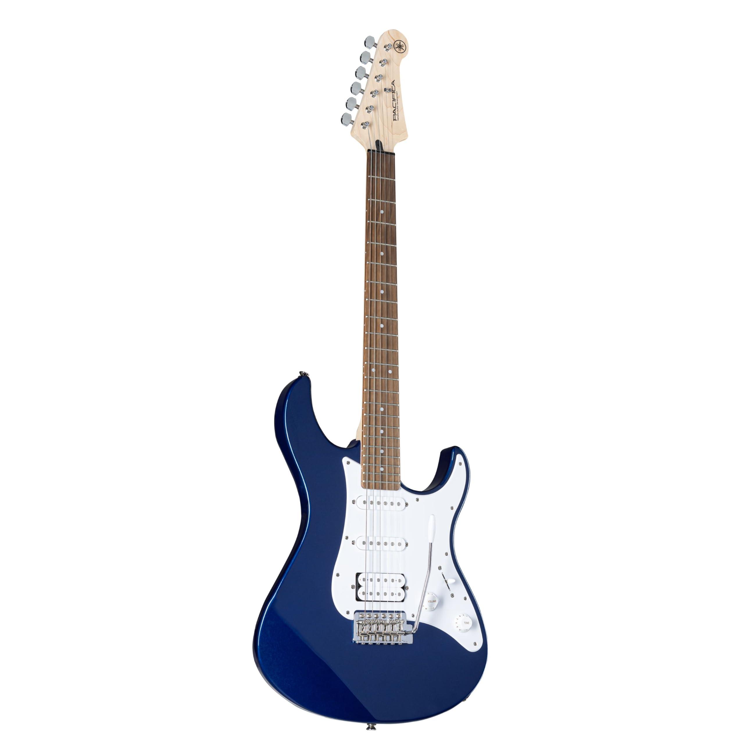 Yamaha PACIFICA012 Electric Guitar – Dark Blue Metallic, 6-String, Solid Body, Rosewood Fingerboard, Ideal for Beginners & Hobbyists
